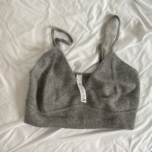 ALO Yoga Heather Gray Bralette